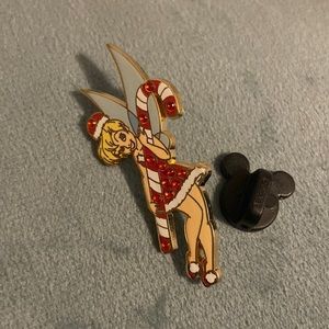 Tinkerbell Christmas Candy cane 2010 disney pin